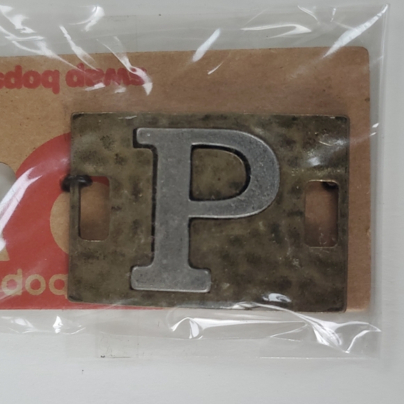 Boutique Swap Bops Adornment Charm Large Rectangle P Any Necklace or Bracelet - Picture 2 of 5